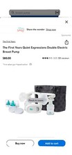 The First Years Quiet Expressions Double Electric Breast Pump BRAND NEW SEALED