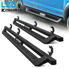 Running Boards for 2019-2026 Silverado 1500 Crew Cab 4" Drop Side Step Nerf Bars
