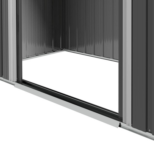 6,5x3,5 Fuß Metall Garten Aufbewahrungsschuppen für Outdoor Werkzeug Aufbewahrung - Bild 8 von 11