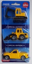Siku 0409 · 3-Vehicle Construction Set · Special Edition · 1:64/1:76 · Brand New