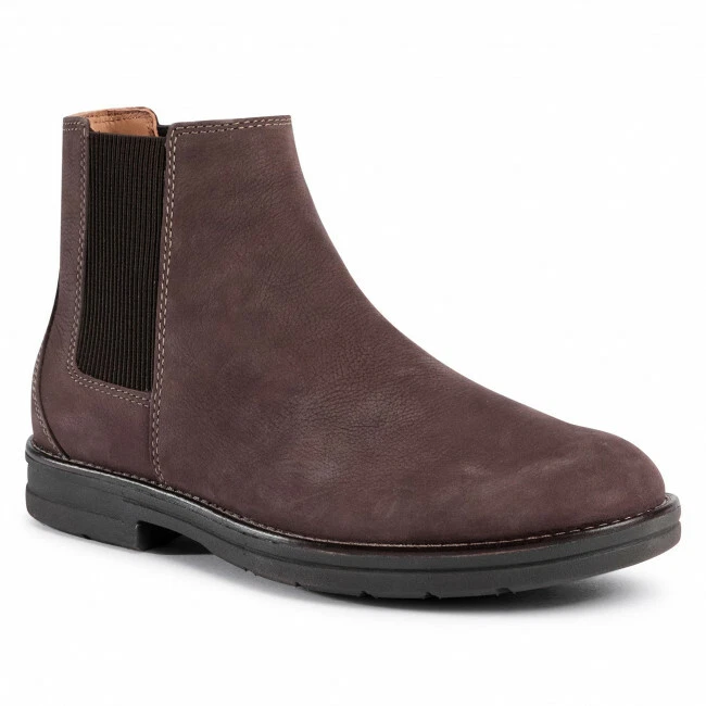 Men's Shoes Clarks BANNING LIMIT Nubuck Chelsea Ankle Boots