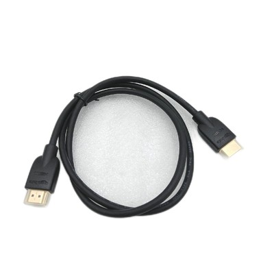 Amazon Basics HDMIKabel 0.9m 18 Gbit/s Highspeed mit Ethernet 4K60Hz 2160p Schwa