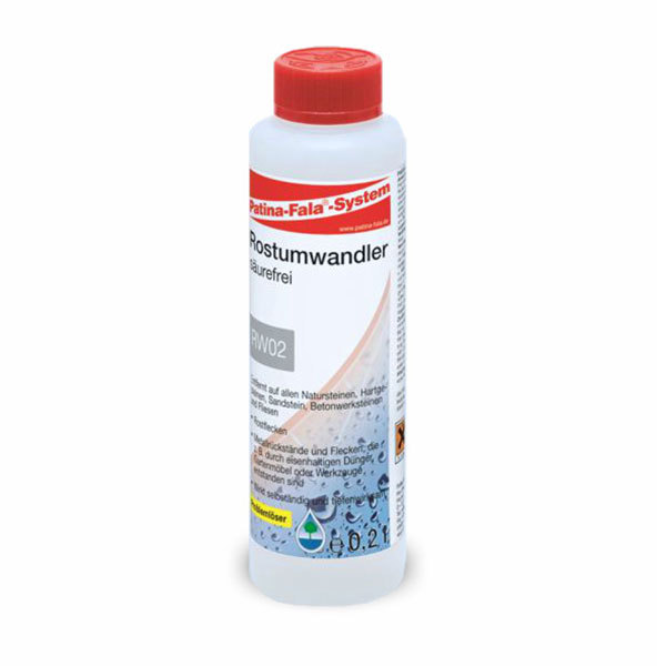 Patina Fala RU02 Rust Converter Acid-Free 0,2 L Removes Rust Stains