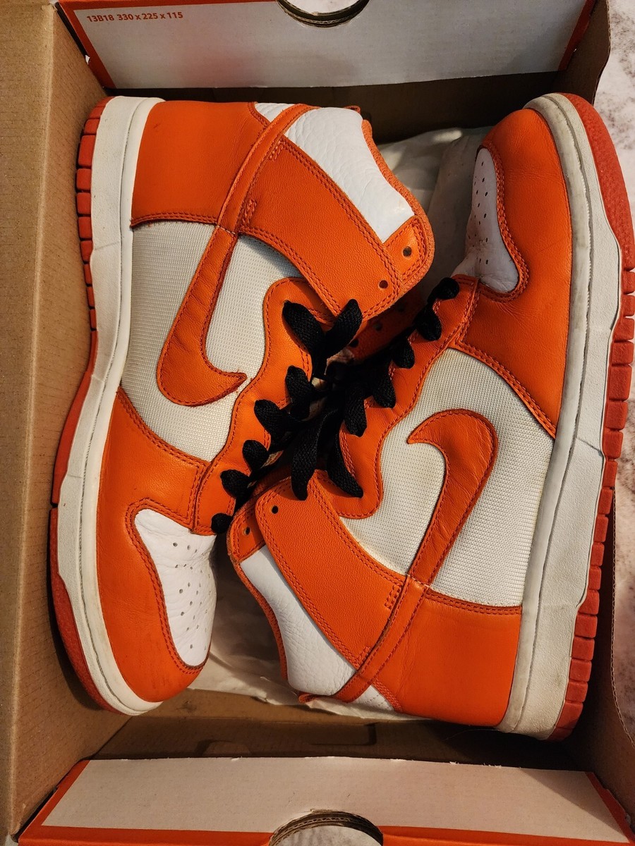 nike dunk high syracuse 2009