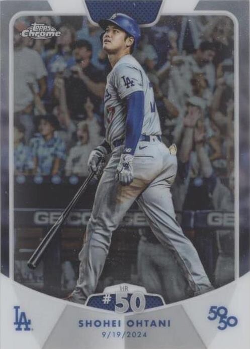 2024 Topps 50/50: Shohei Ohtani - Shohei Ohtani #100 for