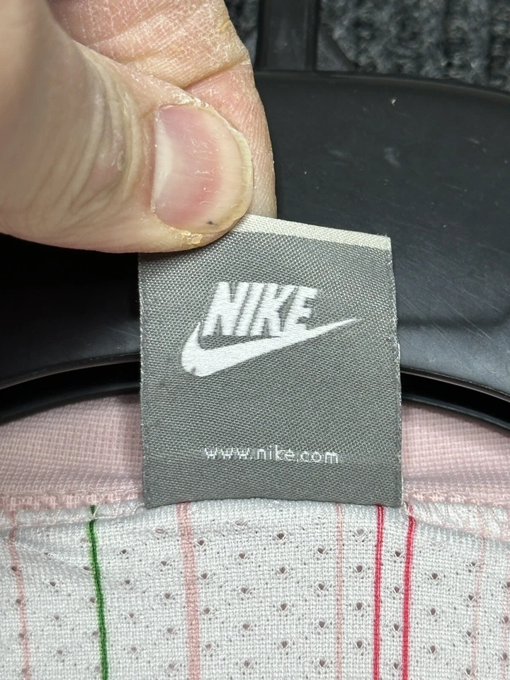 Nike Jacket Girls Medium (8-10) Pink Outdoor Swoosh Lightweight Logo Kids Youth - Image 4 of 4