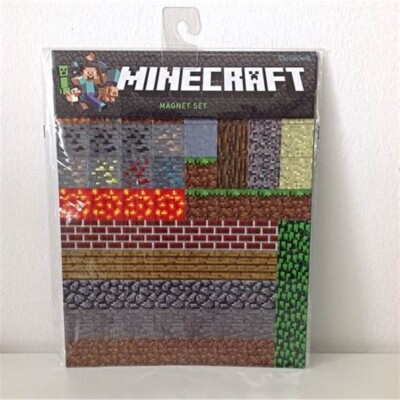 ThinkGeek Minecraft Kühlschrankmagnete - selten