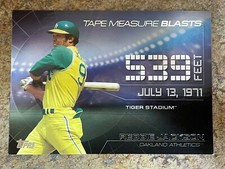 2015 Topps Tape Measure Blasts TMB-4 Reggie Jackson - Oakland A's