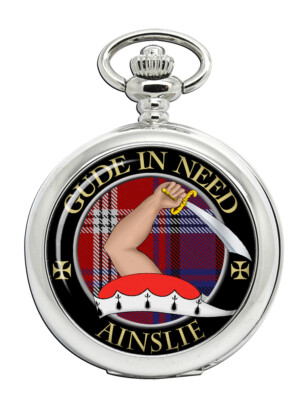 Ainslie Scottish Clan Taschenuhr