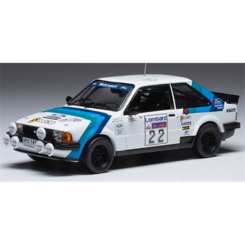 IXO RAC376 Ford Escort MKIII RS 1600i #22 RAC Rally 1983 Walker/Morgan 1:43 NEU - Bild 1 von 3