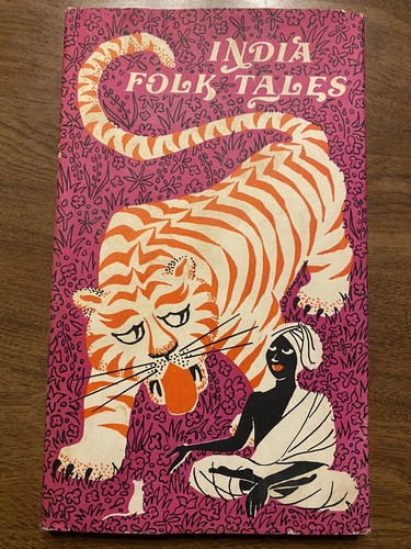 India Folk Tales by A. L. Herman Illustrated Book 1968 w/ Dust Jacket C14 - Imagen 1 de 11