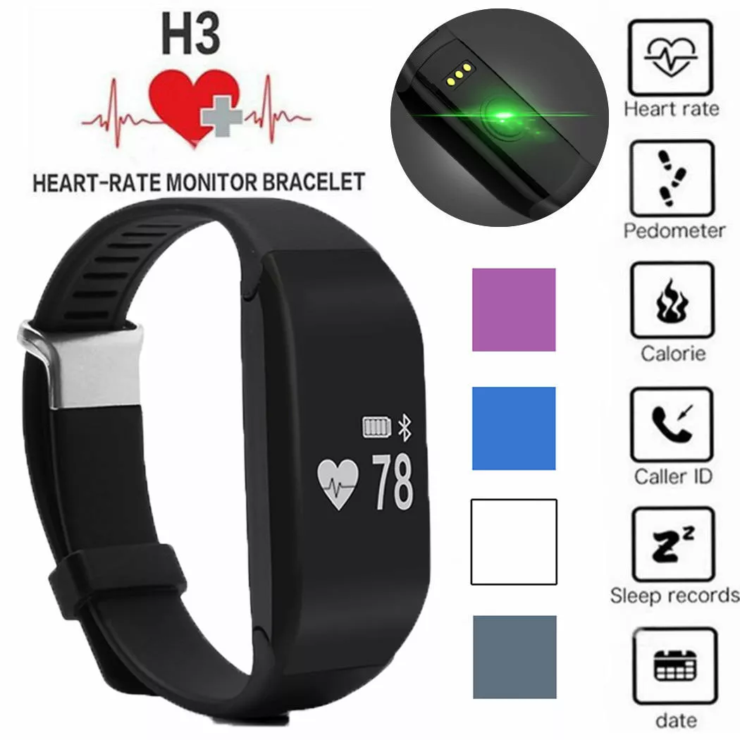 SIFIT-7.8 Smart Heart Rate Monitor Pedometer With Bluetooth - SIFSOF