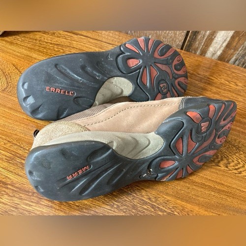 Merrell kangaroo women’s size 9.5 tan leather slip on shoes - Picture 8 of 9