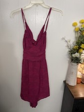 Wild Fable XXL V-Neck Keyhole Lacing Back Dress Nwt Rose