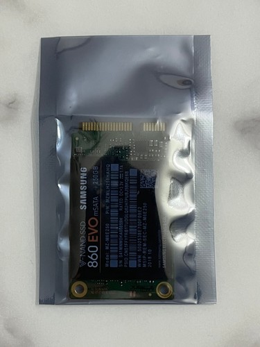Samsung MZ-M6E250BW 860 EVO mSATA 250GB Solid State Drive For HP Lenovo Laptop - Photo 8/8