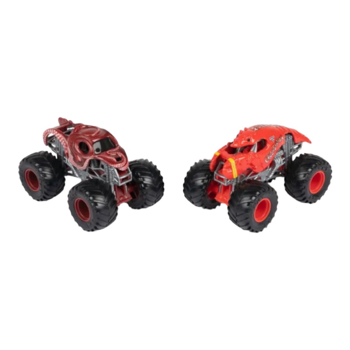 Monster Jam Diecast Trucks Octon8er Vs. Crushstation 2 Pack