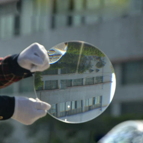 Dia. 250mm PMMA Plastic Fresnel Lens Focal Length 500mm Solar Condensor Lens - Picture 1 of 6