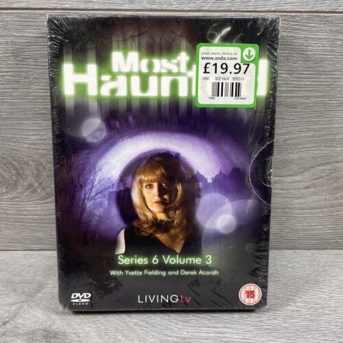 Most Haunted Series 6 Vol. 3 DVD Box Set Yvette Fielding / Derek Acorah - Sealed