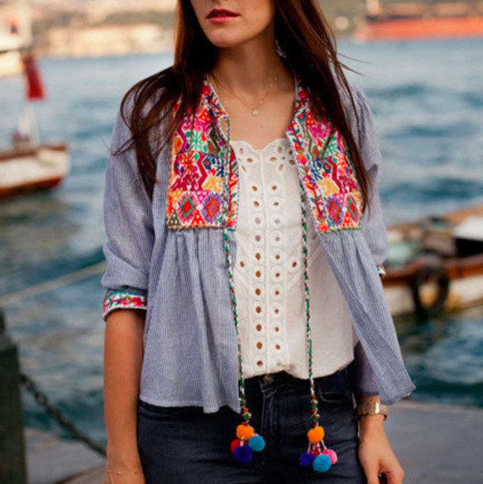 Hippie top bohemian jacket