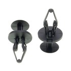 100 Pack GM Style Cowl And Fender Push Type Retainers - Black - Replaces OEM 11589293 By Axa Products - View #2