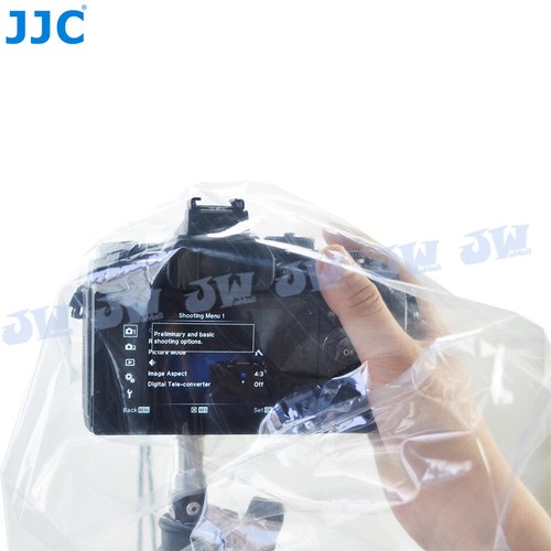JJC Waterproof Camera Rain Cover Lens Coat for Canon Nikon Sony DSLR Mirrorless - Picture 15 of 18