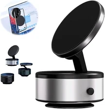 Mpp Gripmaster 360 Magnetic Holder, Pivot Pro Car Mount, Portable Vacuum Adsorpt