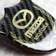 Mazda VIP Carbon Fiber 3D Car Front Body Trunk Rear Side Badge Emblem Sticker