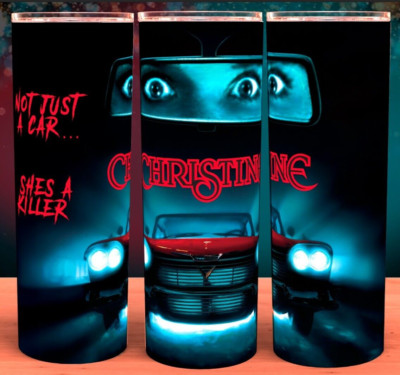 Christine Horror Movie Killer Car Cup Mug Tumbler