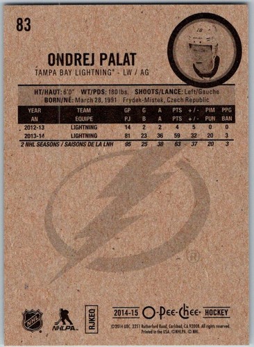 2014-15 O-Pee-Chee Hockey Base Cards (1-125) - U-Pick From List - Picture 131 of 191