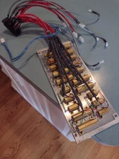 Lot of 20 Dale RH-50 4 Ohm & RH-25 25 watt wirewound chassis mount Resistor Bank