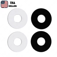 Les Paul Selector Switch Plate Toggle Cover Treble Rhythm Black White No Type