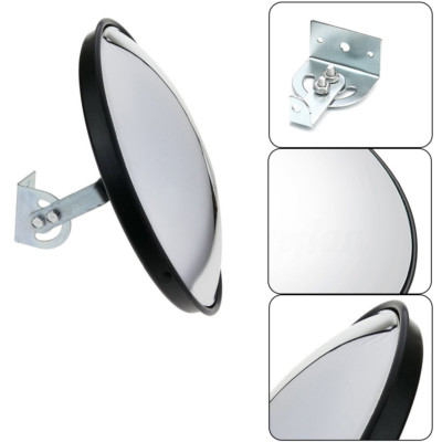12Wide Angle Convex Mirrors Security Blind Spot Driveway Traffic Mirror Outdoor