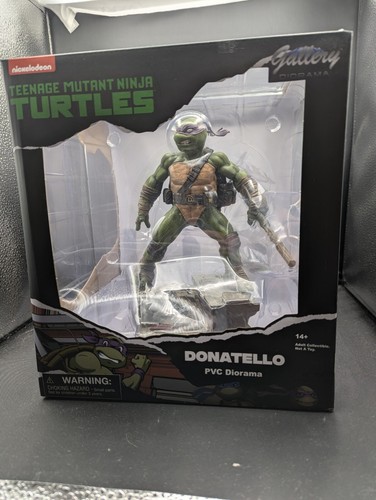 Galería Donatello Estatua Tortugas Ninja Adolescentes Mutantes Diamante Seleccionar Juguetes - Imagen 2 de 3
