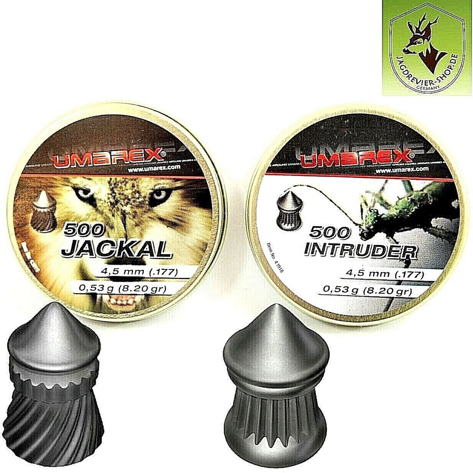 UMAREX Spitzkopf-Diabolos Kal. 4,5 mm/500 St. Geschosse für Luftdrückgewehr