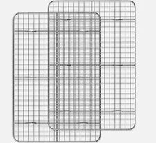 Cooling Rack for Baking - Stainless Steel, Heavy Duty 2-Pack (10" x 15") NEW