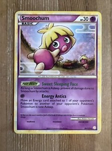 Pokémon TCG Smoochum Heartgold Soulsilver 30/123 Regular Rare VLP