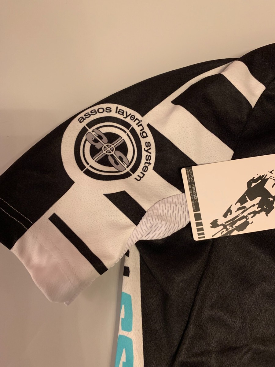 ASSOS Men SS. Mangusta S7 Black Summer Jersey Size M New | eBay