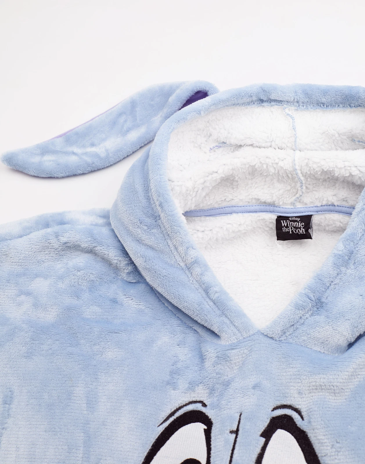 Disney Blue Eeyore Blanket Hoodie Womens
