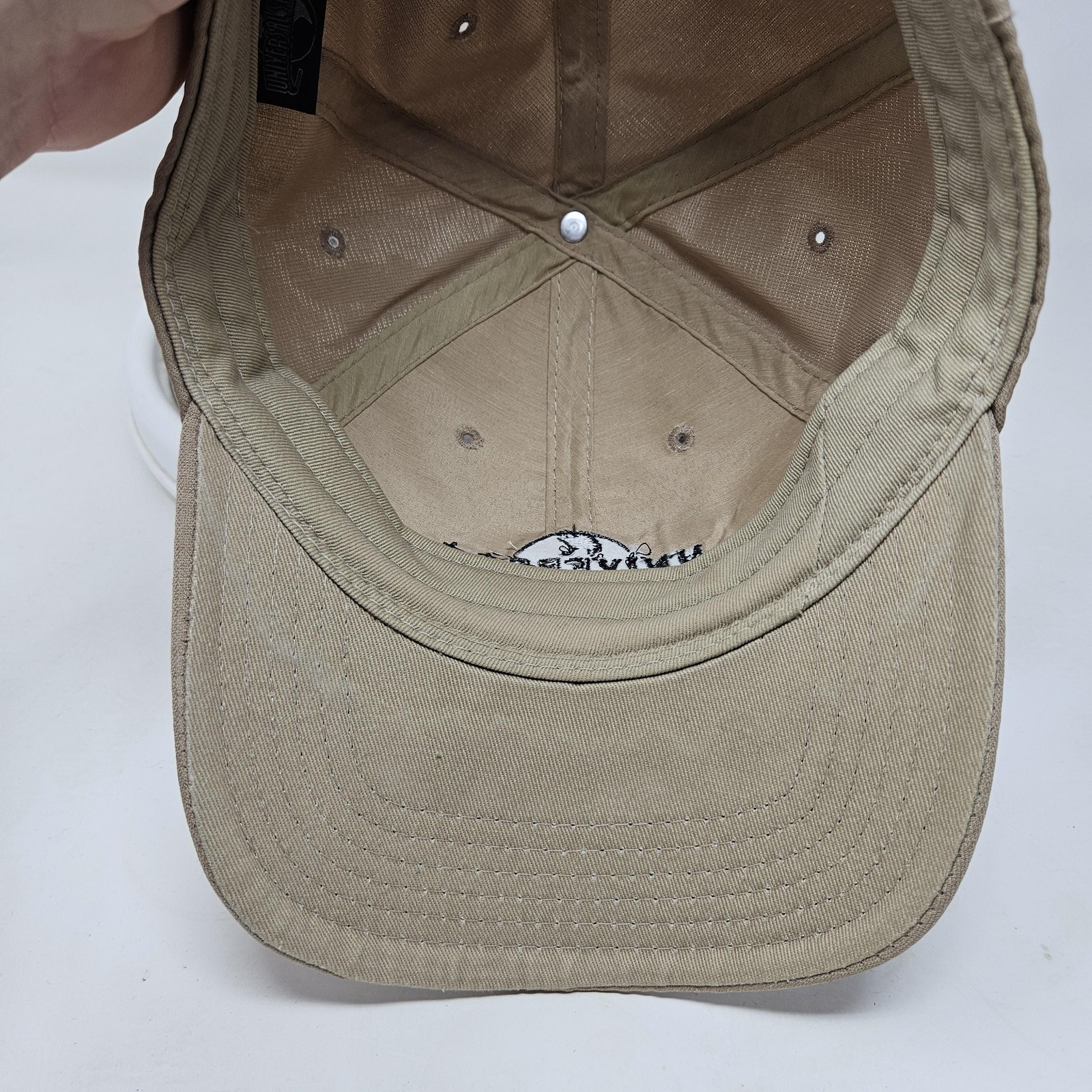 Universal Studios Hat Cap Strap Back Khaki Beige … - image 6