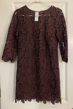 Ann Taylor Loft Lace Dress - Deep Purple - Events - NWT - Size 2 