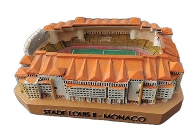 Monoco Fußballstadion Stade Louis II Ornament sehr guter Zustand Sammler/Geschenk   