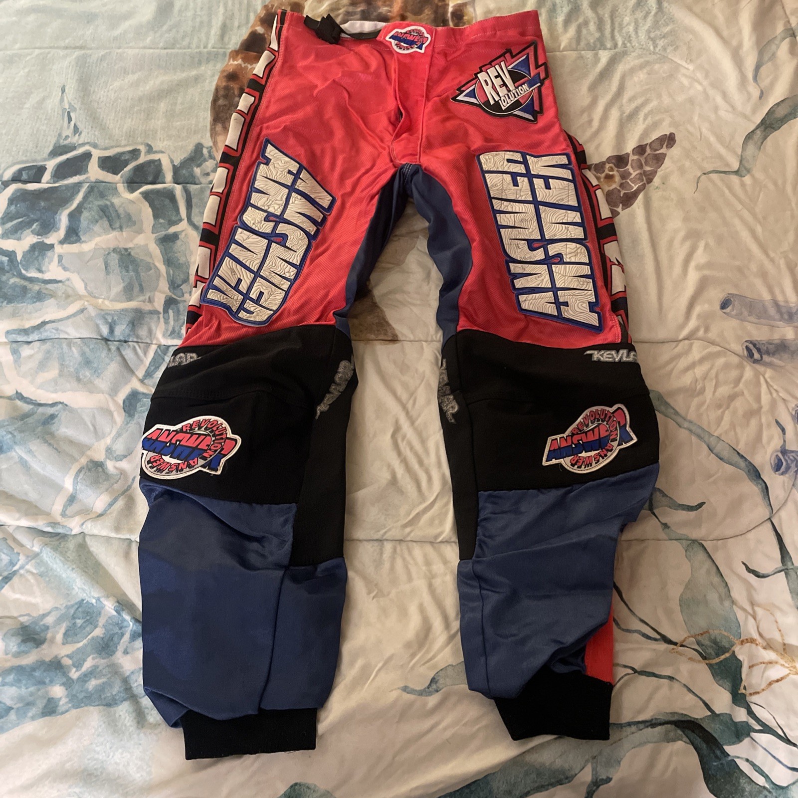 Vintage Answer Racing Revolution Motocross Pants Size 32 '93  jt fox axo