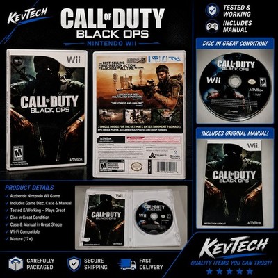 Activision Call of Duty: Black Ops - Nintendo Wii, Manual Included, Multiplayer