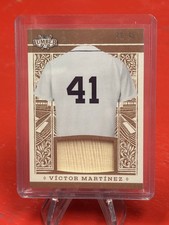 VICTOR MARTINEZ 2025 LEAF LUMBER JUMBO GAME USED BAT /45 GUARDIANS TIGERS