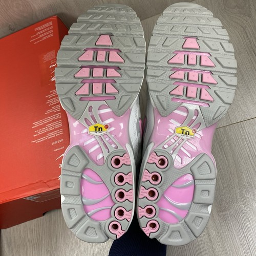 Nike Air Max Plus TN Summit White Pink Rise Size UK9.5 US12 EU44.5 HF0107-100 ✅ - Picture 5 of 7