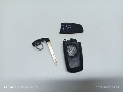BMW 5 F10 F11 2011 Vorne links Zündschlüssel Schlüsselkarte 925972102