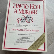 How to Host a Murder Mystery Game Vintage Watersdown Affair Cassette Tape