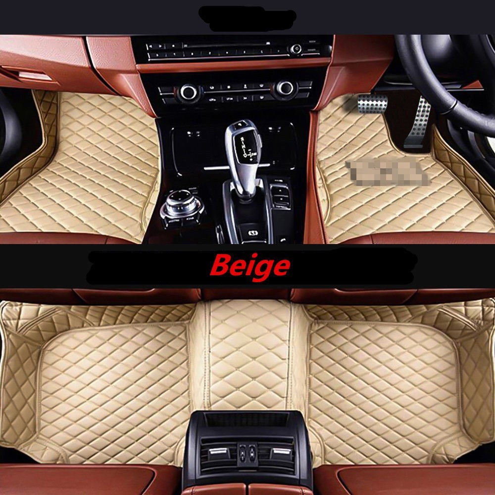 For BMW 5-Series Car Floor Mats Personalization FloorLiner Full Coverage Carpets
