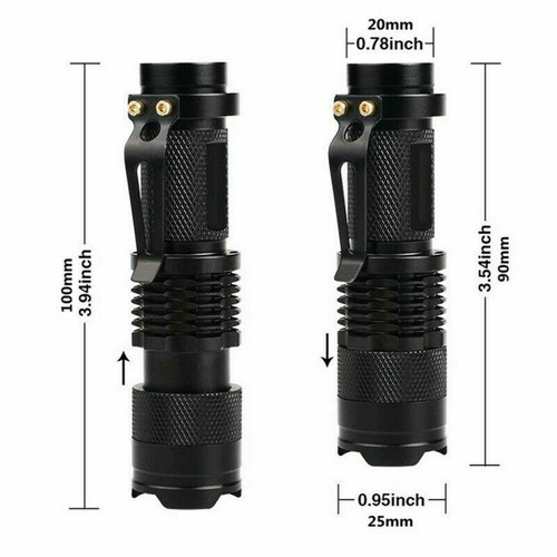 Lampada UV ad alta potenza 395nm 5W LED luce nera torcia ultravioletta - Foto 9 di 9