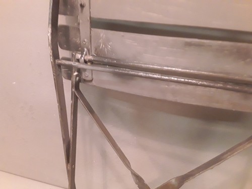 Vecchia Seggiola In Ferro Da Bistrò Francese - Foto 23 di 24